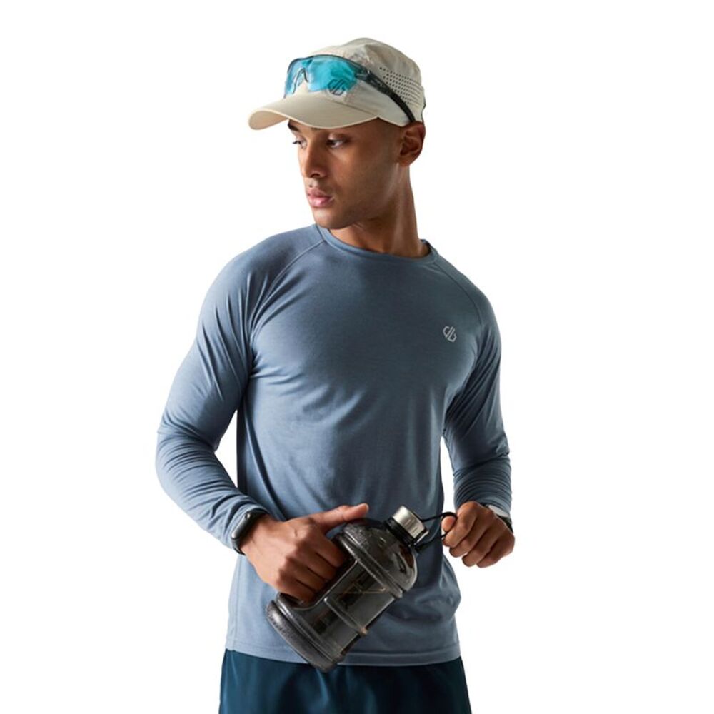 Dare 2B Mens Agile Long-Sleeved T-Shirt / Mercury